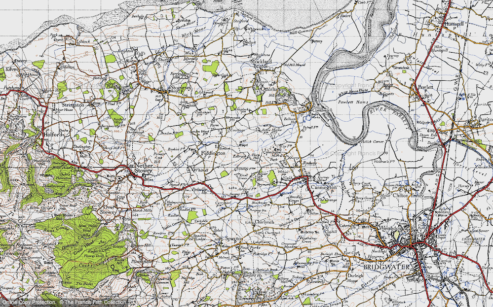 Old Map of Edbrook, 1946 in 1946