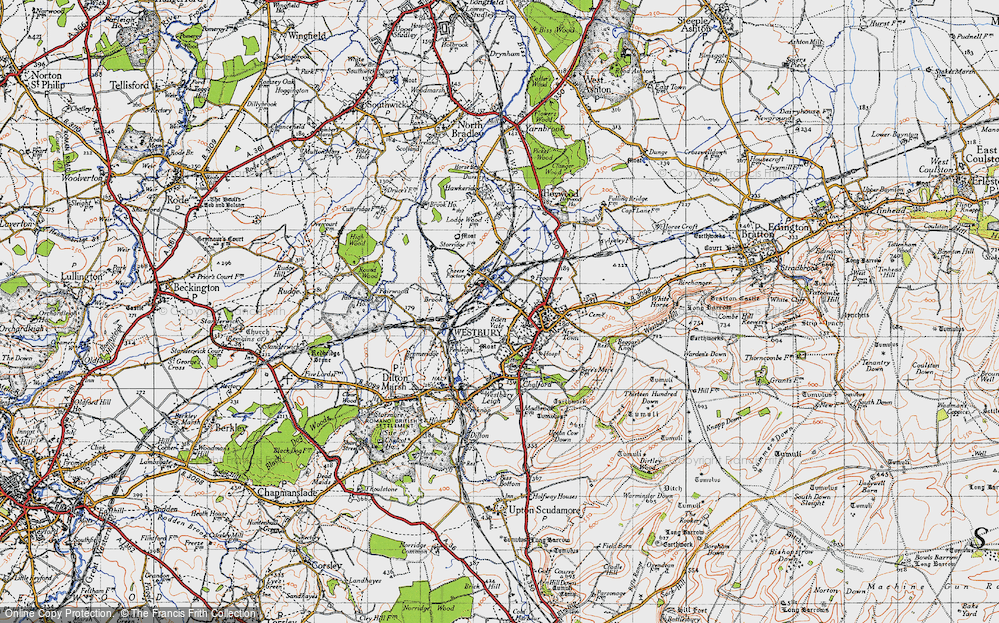 Old Map of Eden Vale, 1946 in 1946