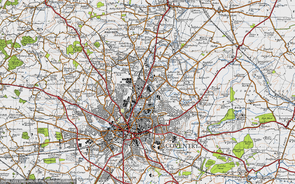 Old Map of Edgwick, 1946 in 1946