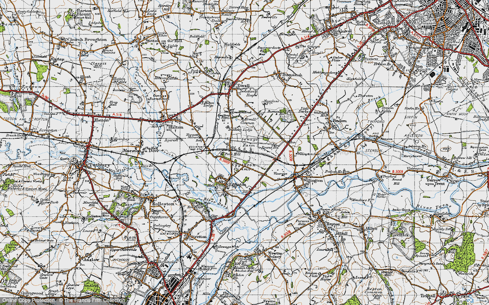 Egginton Common, 1946