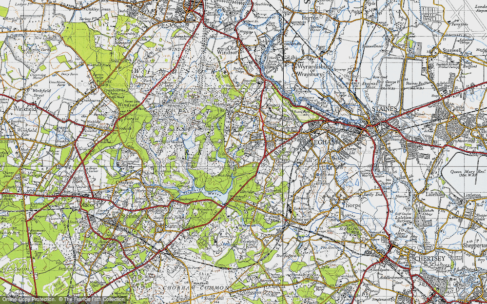 Egham Wick, 1940