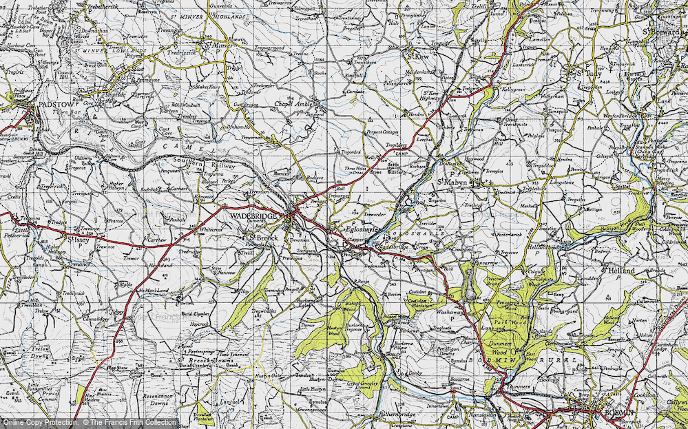 Old Map of Egloshayle, 1946 in 1946