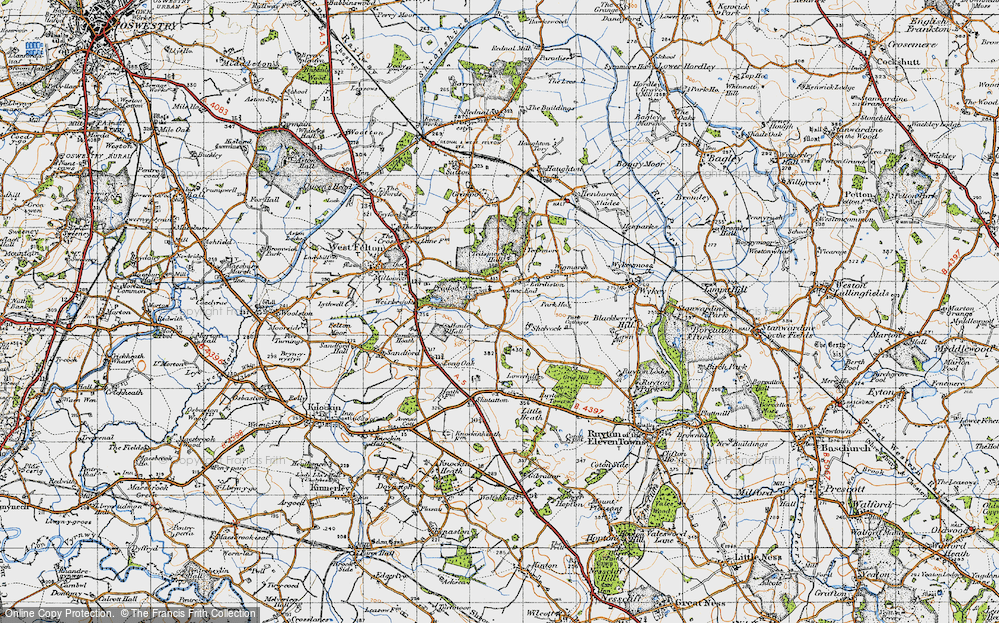 Old Map of Elbridge, 1947 in 1947
