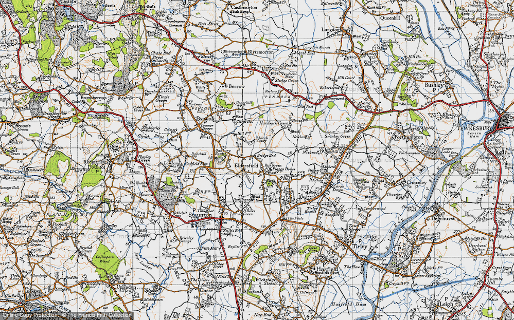 Old Map of Eldersfield, 1947 in 1947