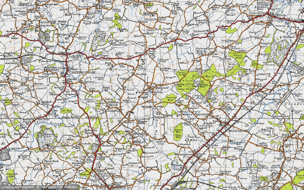 Old Map of Elkins Green, 1946 in 1946