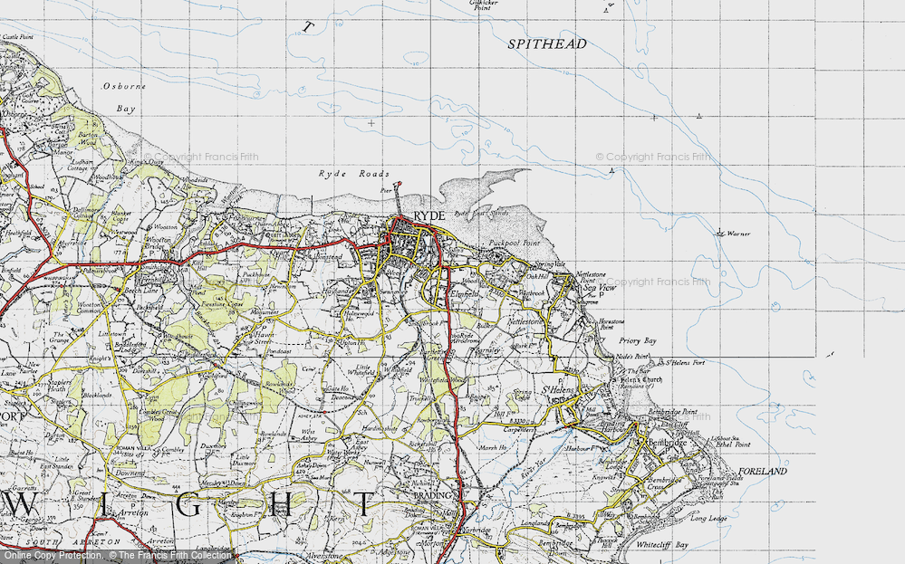 Old Map of Elmfield, 1945 in 1945