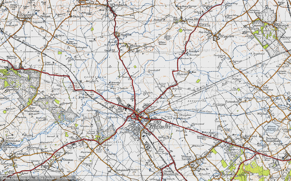 Old Map of Elmhurst, 1946 in 1946