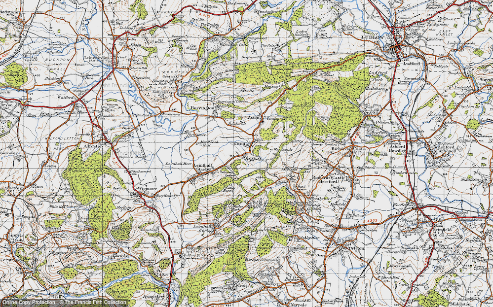 Old Map of Elton, 1947 in 1947