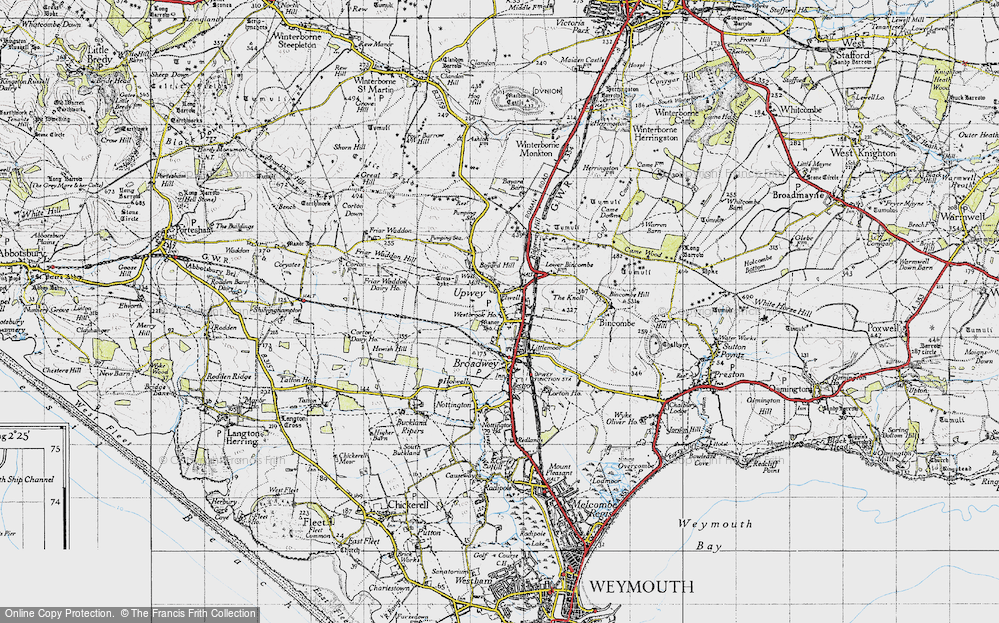 Old Map of Elwell, 1946 in 1946