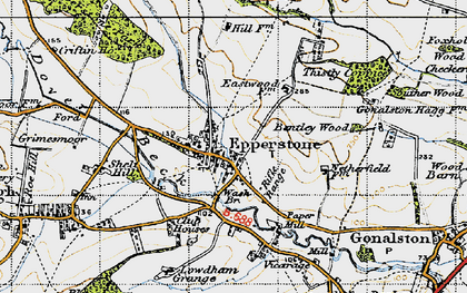 Old map of Eastwood Fm in 1946