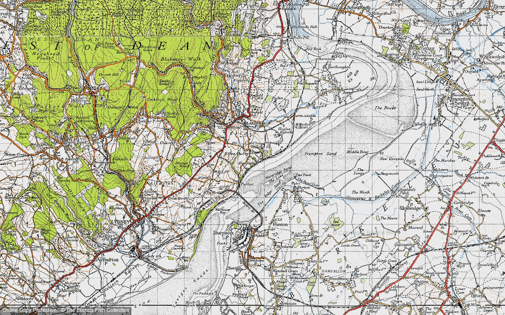 Old Map of Etloe, 1946 in 1946