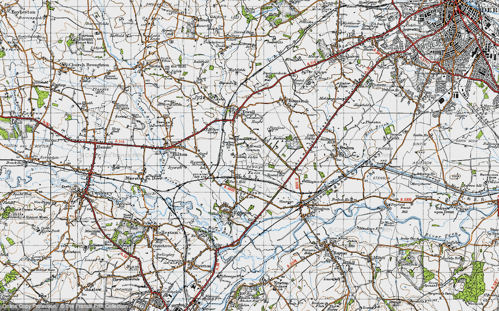 Etwall Common, 1946