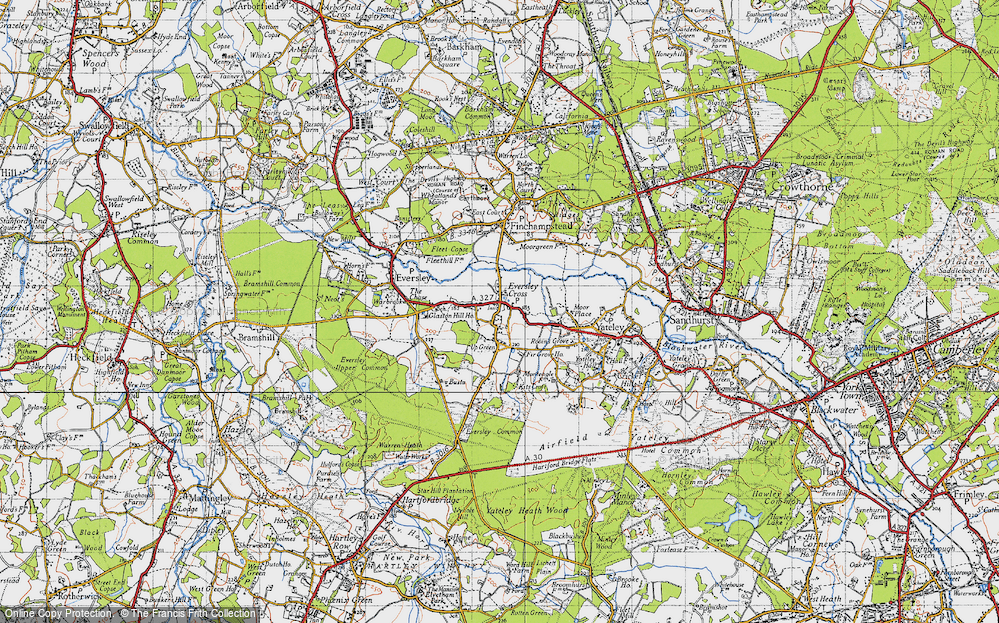 Eversley Cross, 1940