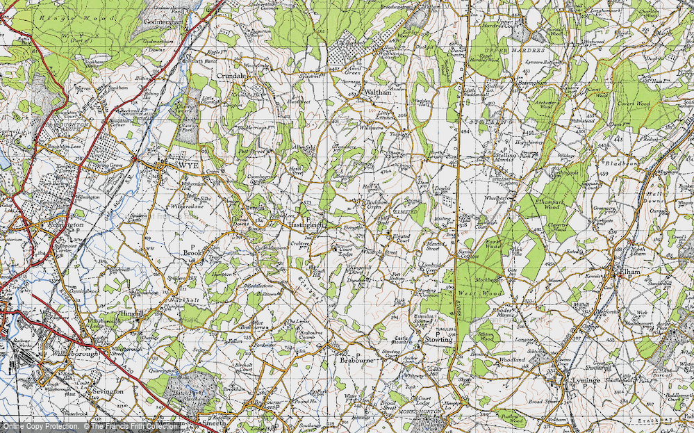 Old Maps Of Evington Kent Francis Frith Old Maps Of Evington Kent Francis Frith