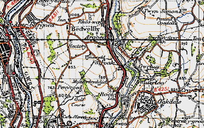Old map of Fairoak in 1947