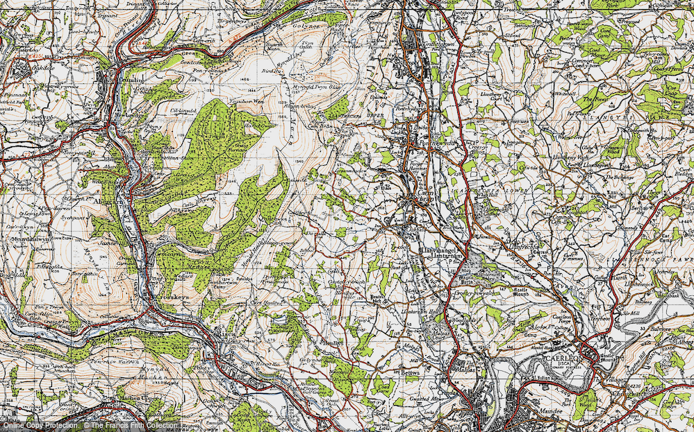 Old Map of Fairwater, 1947 in 1947