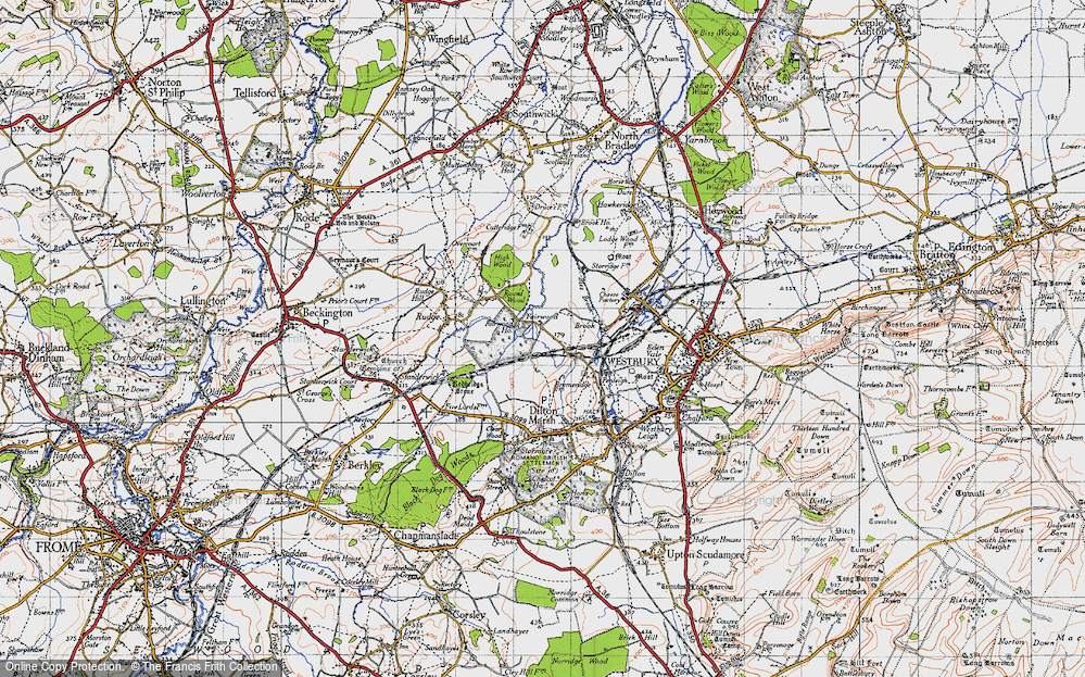 Old Map of Fairwood, 1946 in 1946