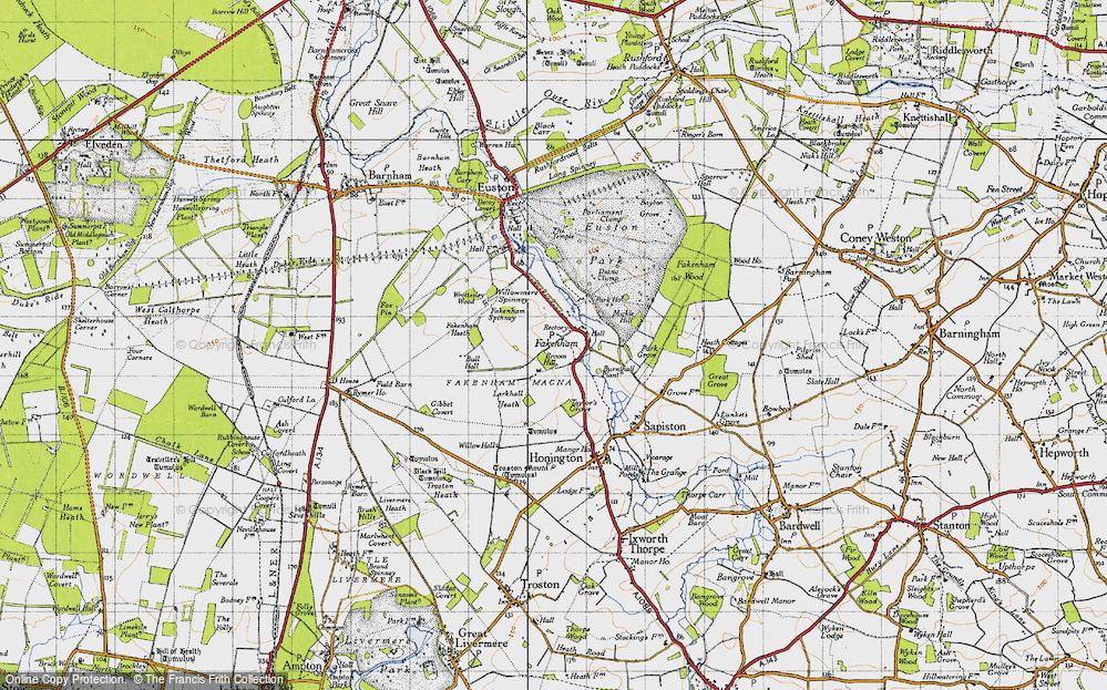 Fakenham Magna, 1946