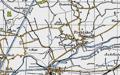 Old map of Far Bank in 1947