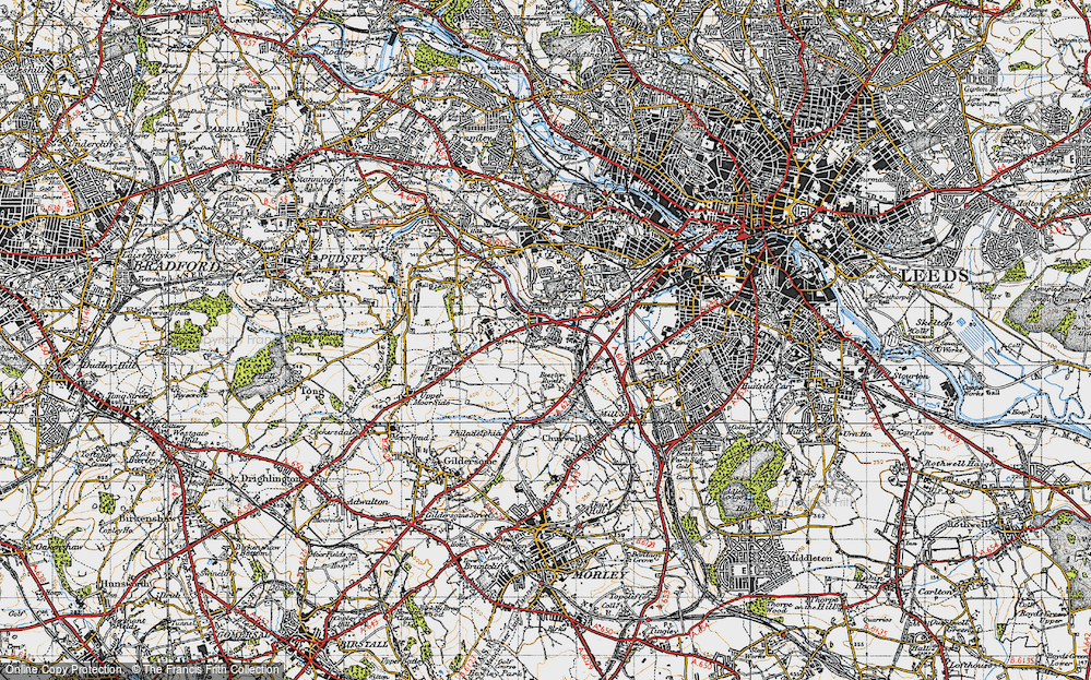 Old Map of Far Royds, 1947 in 1947
