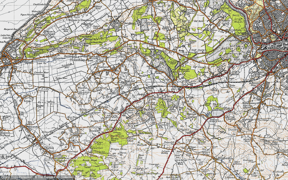 Old Map of Farleigh, 1946 in 1946