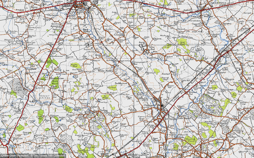 Faulkbourne, 1945
