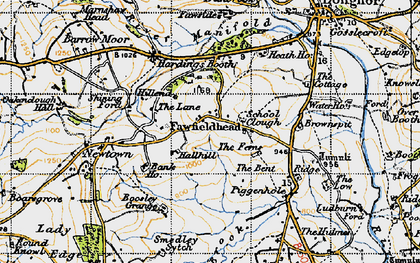 Old map of Blake Brook in 1947