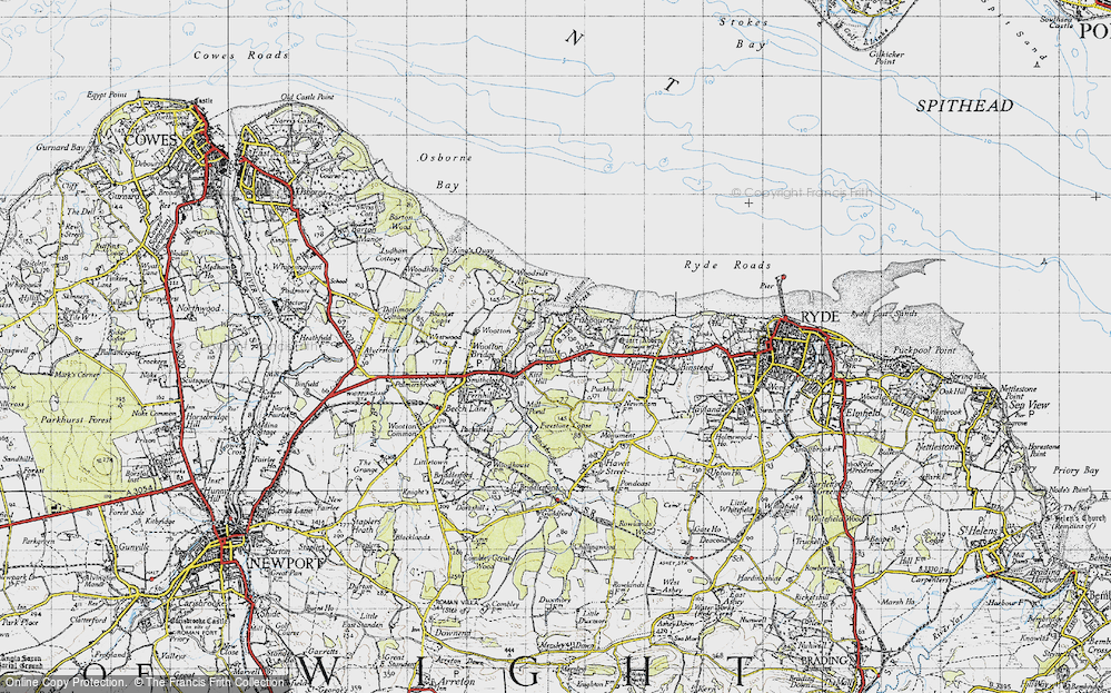Fishbourne, 1945