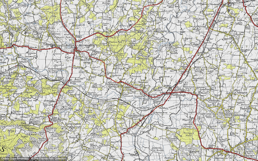 Old Map of Fittleworth, 1940 in 1940