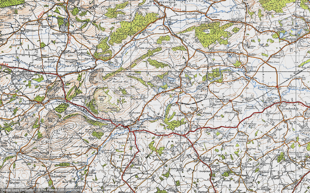 Old Map of Flintsham, 1947 in 1947