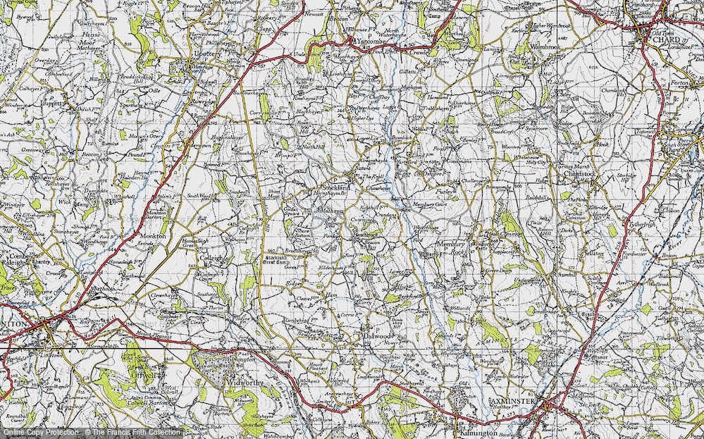 Old Map of Ford, 1946 in 1946