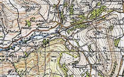Old map of Forest Coal Pit in 1947