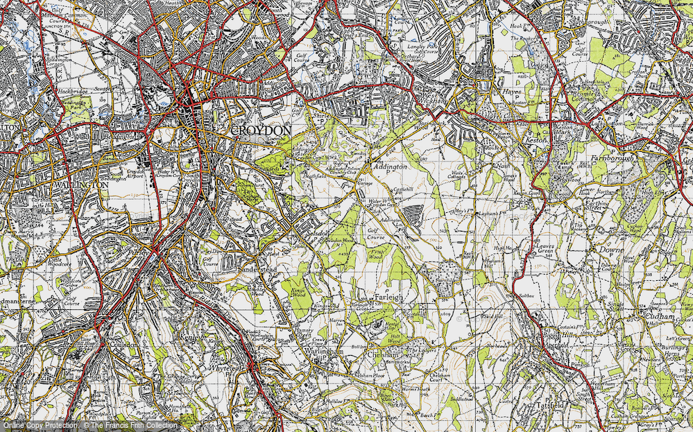 Old Map of Forestdale, 1946 in 1946