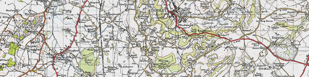 Old map of Forthay in 1946