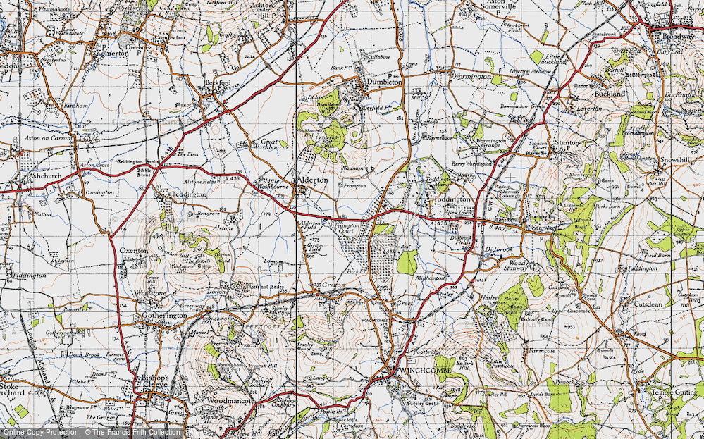 Old Map of Frampton Court, 1946 in 1946
