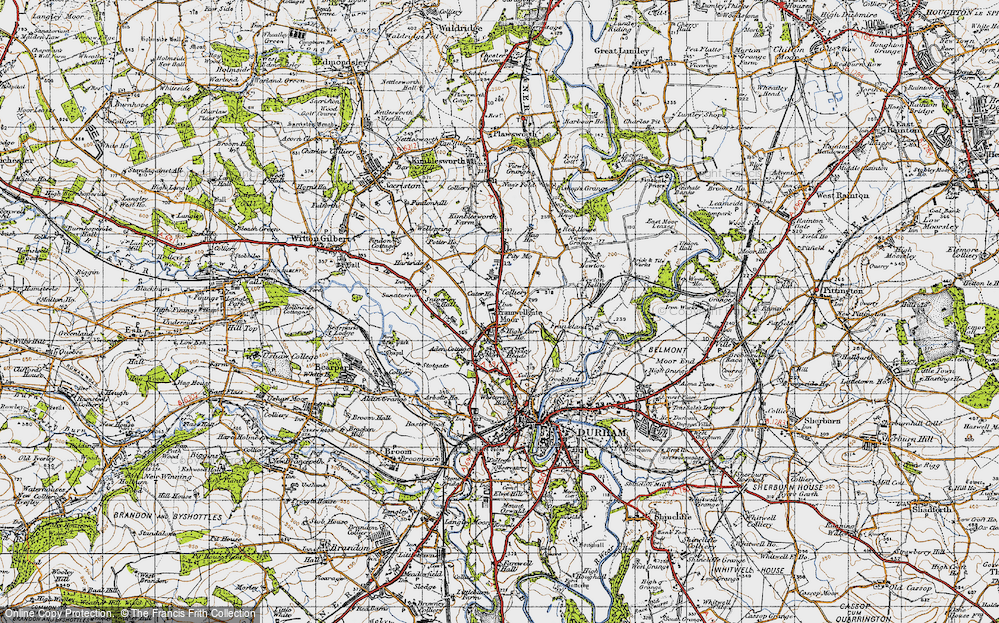 Framwellgate Moor, 1947