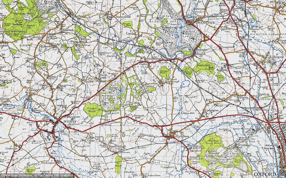 Old Map of Freeland, 1946 in 1946