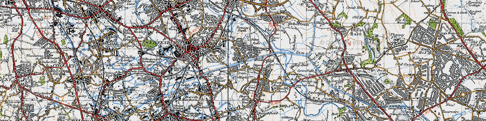Old map of Friar Park in 1946