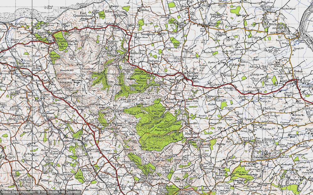 Old Map of Friarn, 1946 in 1946