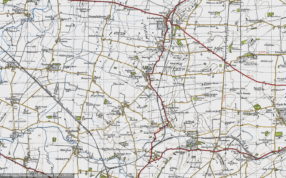 Old Maps of Frieston, Lincolnshire - Francis Frith