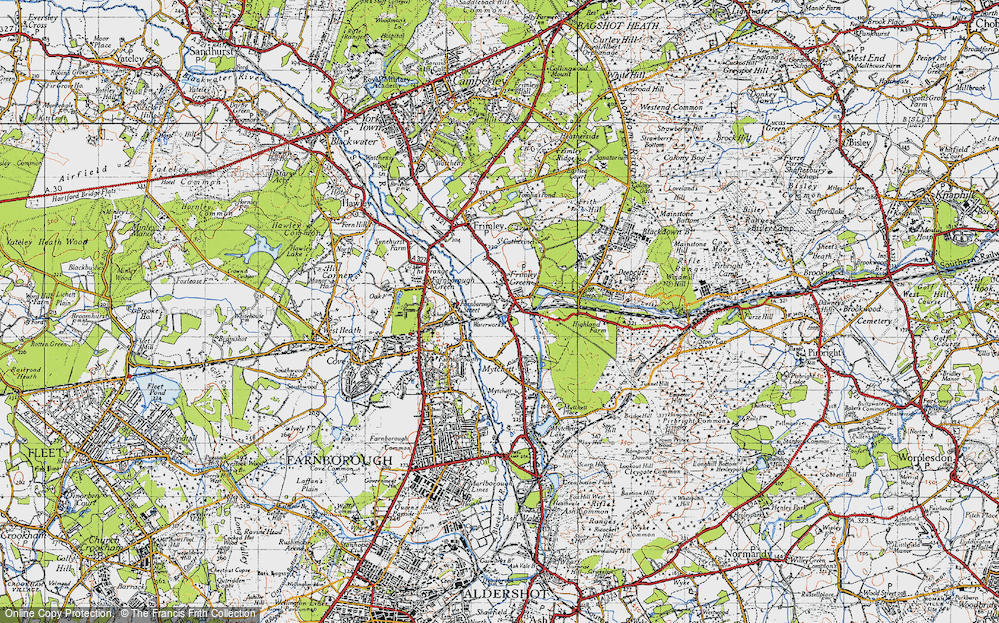 Frimley Green, 1940