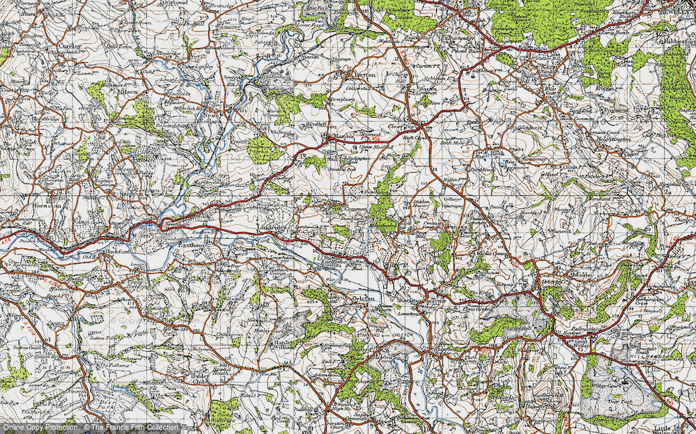 Old Map of Frith Common, 1947 in 1947