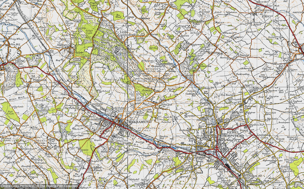 Old Map of Frithsden, 1946 in 1946