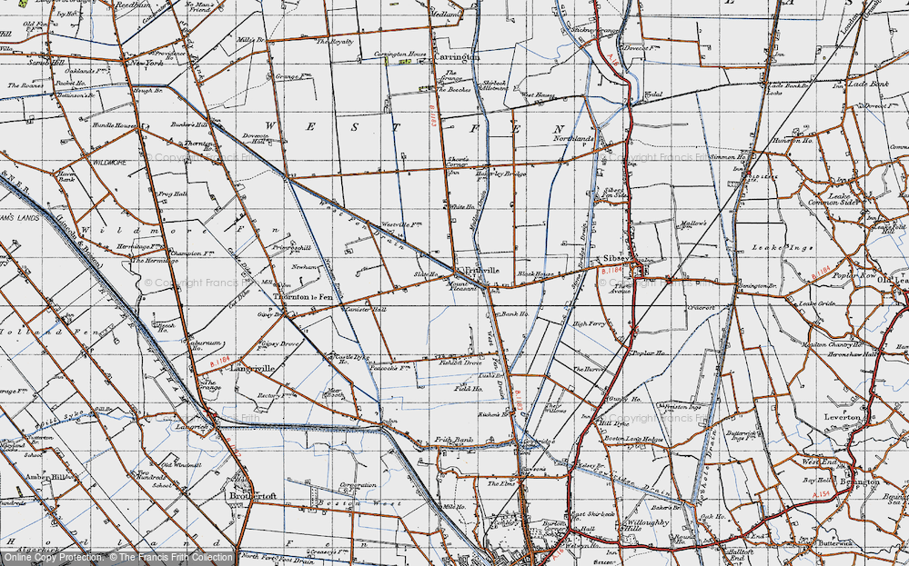 Old Map of Frithville, 1946 in 1946