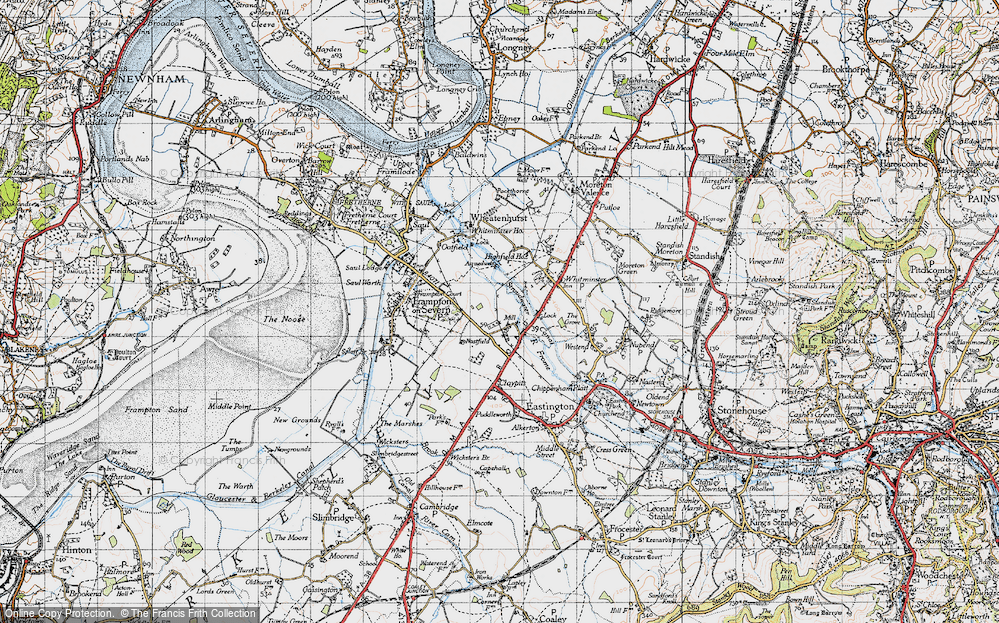 Old Map of Fromebridge, 1946 in 1946