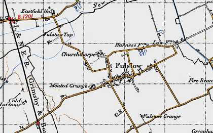 Old map of Fulstow in 1946