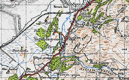 Old map of Furnace in 1947