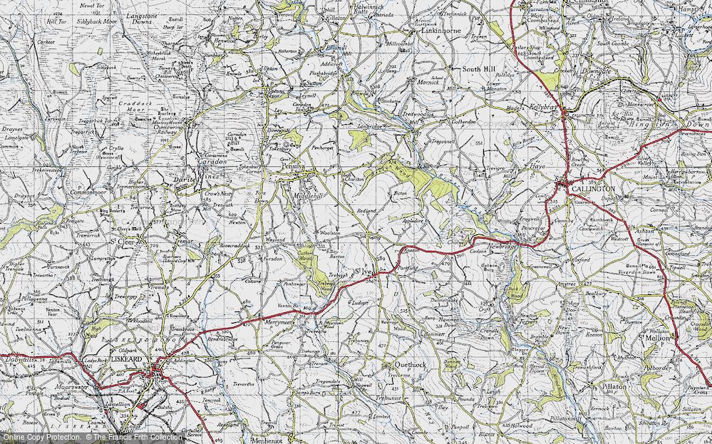 Old Map of Gang, 1946 in 1946