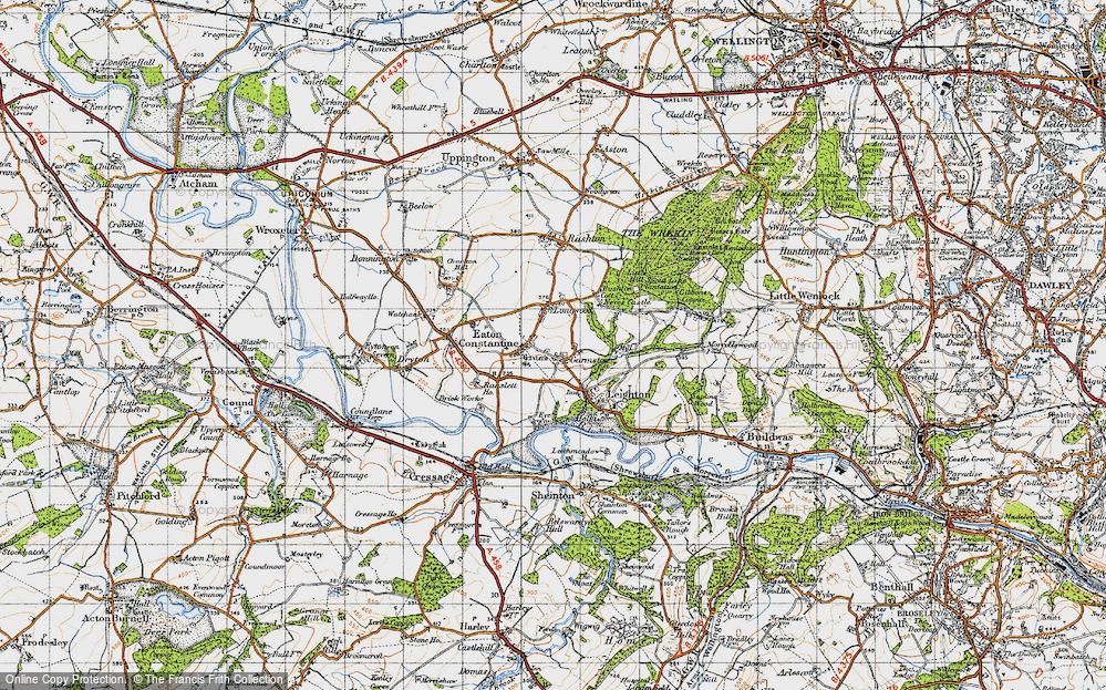 Old Map of Garmston, 1947 in 1947