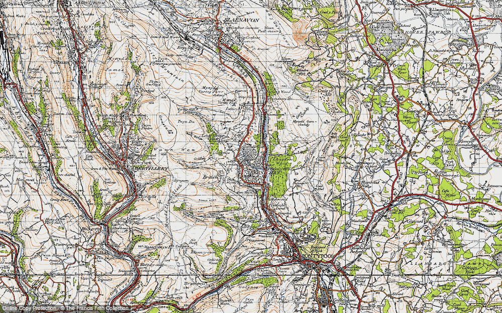 Garndiffaith, 1947